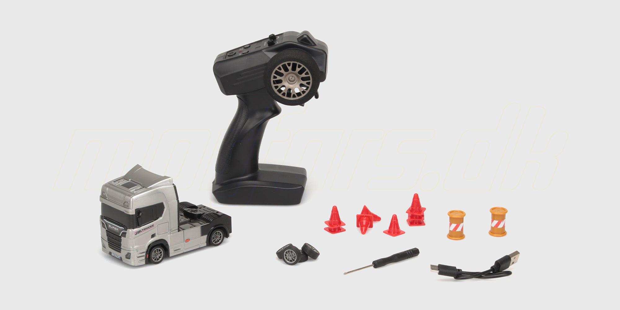 Køreklar og samlet ud af kassen