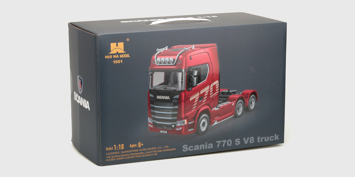 Huina Scania 770S with Trailer 1:18