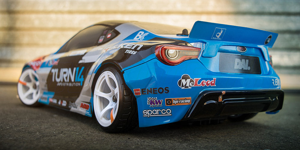 RC drift - drift med fjernstyrede biler