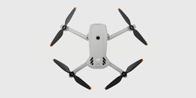 DJI Lito X1 oppefra med monteret batteripakke