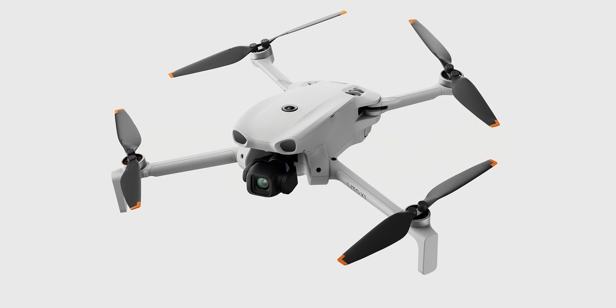 DJI Lito X1 med foldede propelarme set forfra