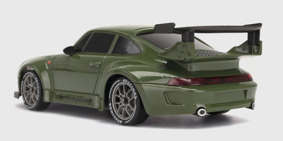 BTD Drifter fjernstyret mini driftbil i sort og hvidt design til præcis drifting.