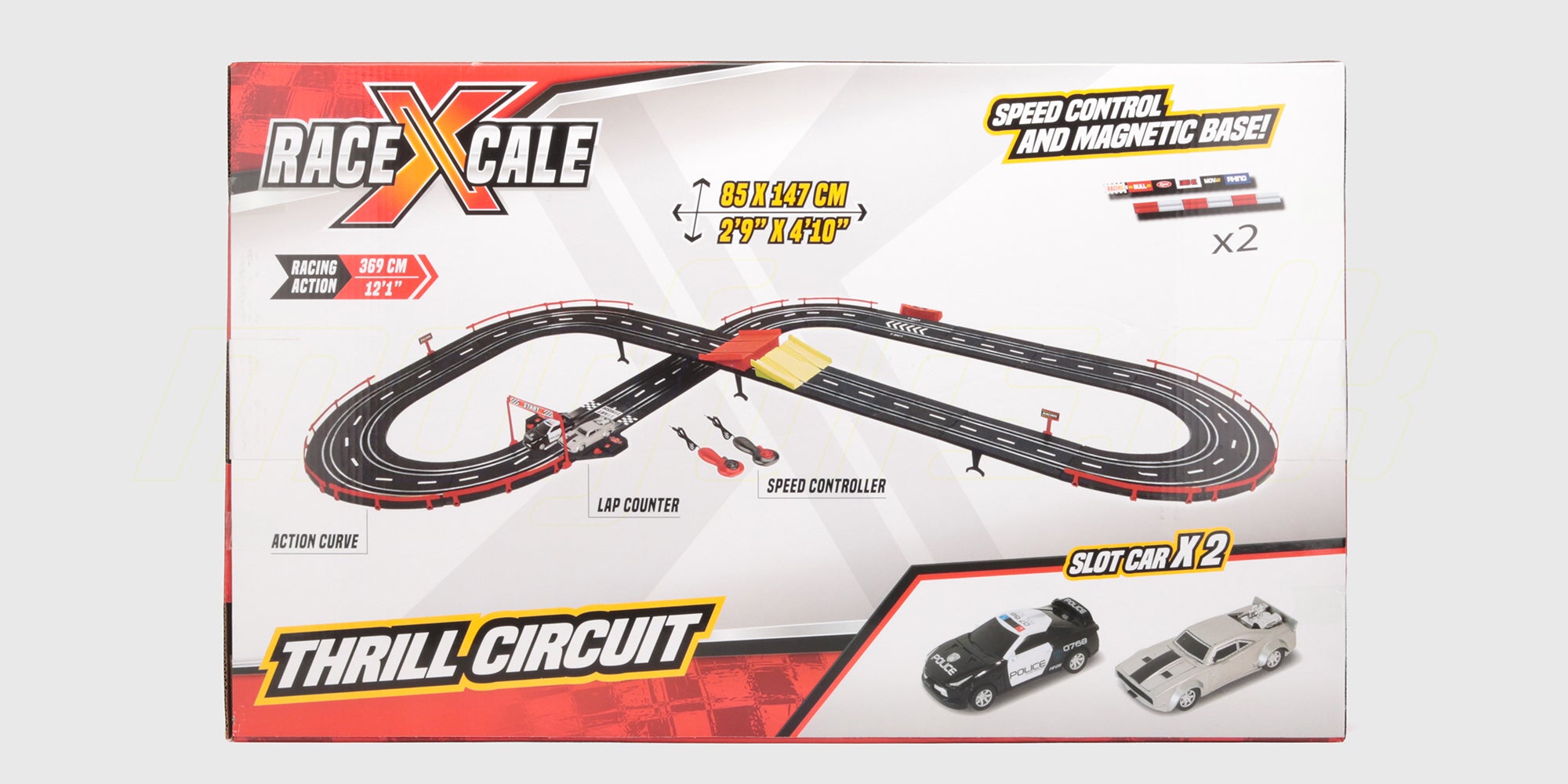 Racetrack Police Chase