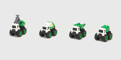 Micro Monster Friction Car - Assorted