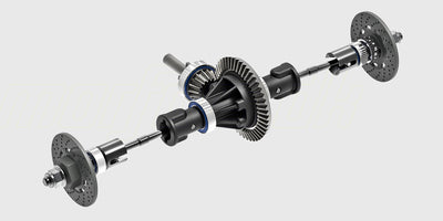 Kraftig drivlinje i stål