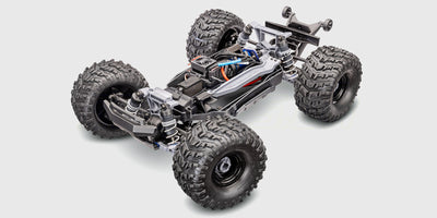 Chassis på Traxxas Stampede 4x4 Brushless VX3 uden karosse