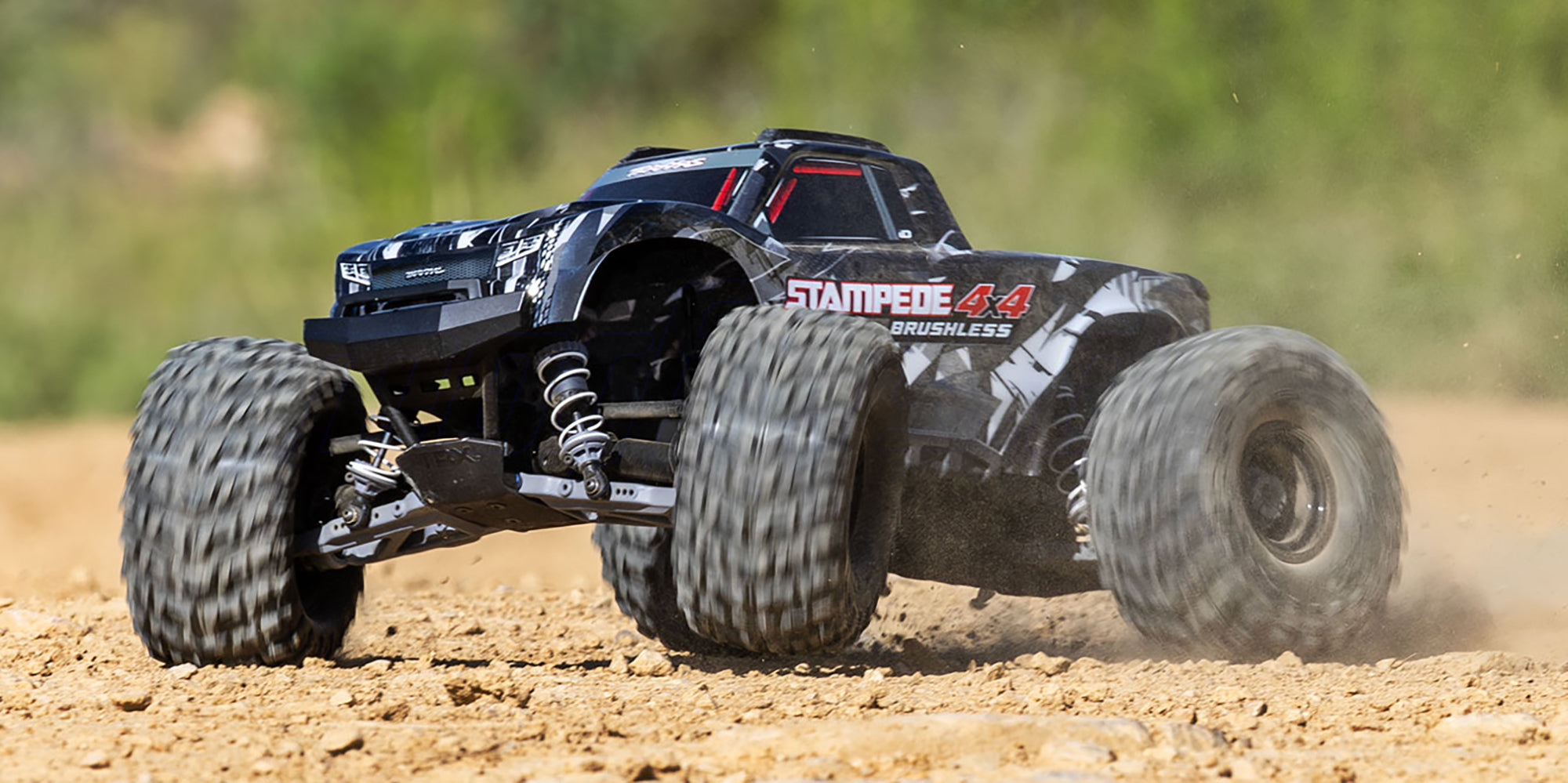 Traxxas Stampede 4x4 Brushless VX3 i terrænkørsel