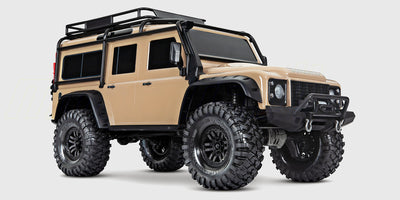 Ægte Crawler fra Traxxas, oplev den fede Land Rover Defender