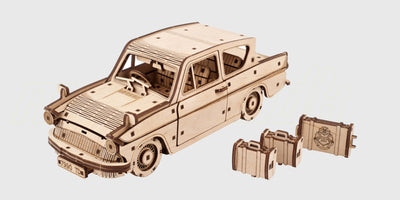 Hogwarts Express mekanisk 3D-træmodel fra Harry Potter byggesæt serien.